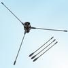 RE 02 Portable Practical Ground Redical Professional UHF F To M Signal Antenna Easy Apply Omnidirectional Car Radio Enhance