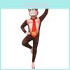 Костюм для косплея Super Mario Bros Donkey Kong для детей и взрослых с маской головы гориллы для Хэллоуина