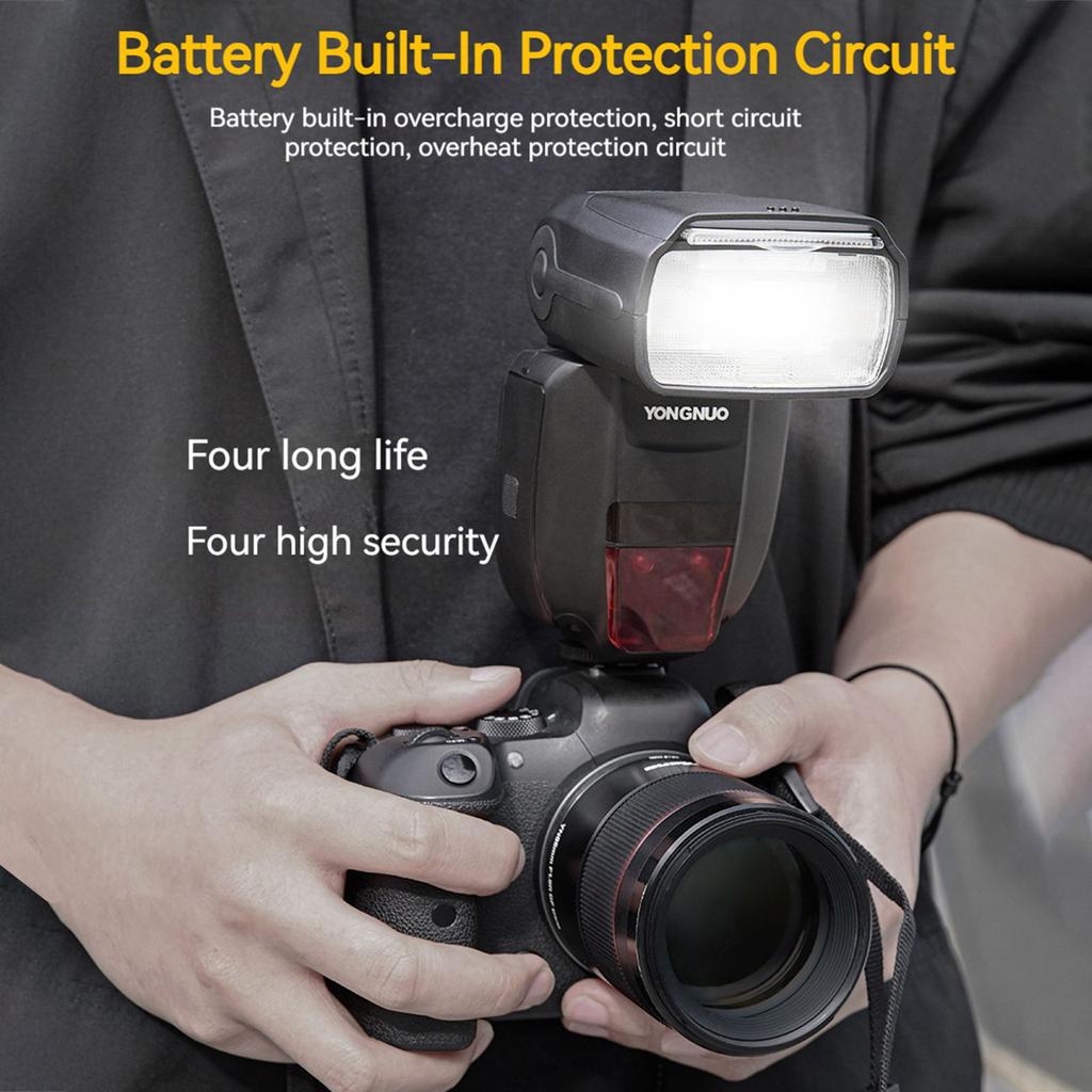 YONGNUO YN730 2.4G Wireless Camera Flash Master/Slave Speedlite GN60 HSS 1s Recycle Time with
