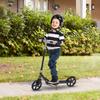 Kids Scooter Teenager Kick Scooter Foldable 4 Levels Adjustable Height With Rear Fender Brake For 7 14 Years