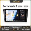 JIUYIN Беспроводной CarPlay Android 13 Авто 9-дюймовая автомагнитола для Mazda 3 bk maxx axel 2004-2013 GPS Автомобильные интеллектуальные системы Умная автомагнитола