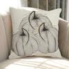 Fall Decor Pillow Cover Soft Wear Resistant Non-Fading Square Thanksgiving Pumpkin Farmhouse Pillowcase Cushion Cover