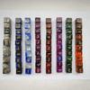 10pcs/set 16mm 6-sided Dual Color Starry Sky Digital Dice Squre Acrylic Cthulhu Dice for Dnd COC TRPG Board Game DND Dice Set