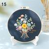 Flowers Plants Pattern Handmade Home Decoration Cross Stitch Embroidery Embroidery Starter Kit DIY