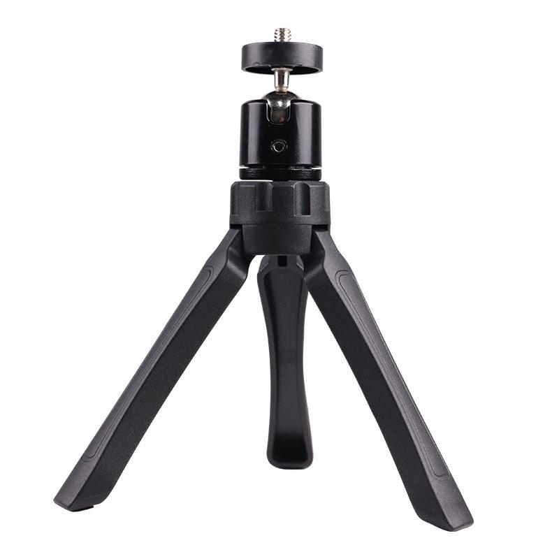 Portable Metal Phone Holder: Gimbal Tripod Projector Mount & Desktop Stand for Live Broadcasts and Monitoring