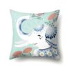 Animal Single Pillowcase Office  Waist  Sofa