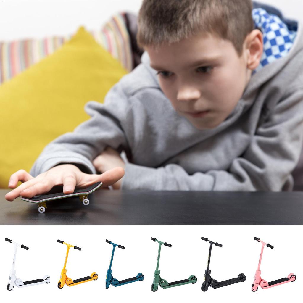 Пальчиковый самокат Складной Т-образный самокат Сенсорные движения пальцами Веселье Движение кончиками пальцев Толкающая доска Упражнение для пальцев