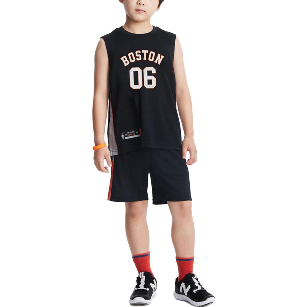 New Balance Kids Casual Sportswear Sets Crew Neck Moderate Non-Stretch