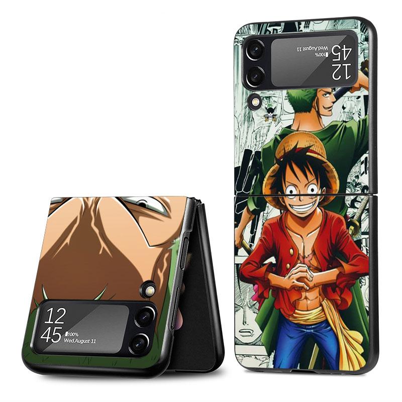 Жесткий чехол для Samsung Galaxy ZFlip Z Flip 3 5G ZFlip3 Z Flip 4 ZFlip4 zflip Flip4 Luffys-Zoros One Pieces задняя крышка