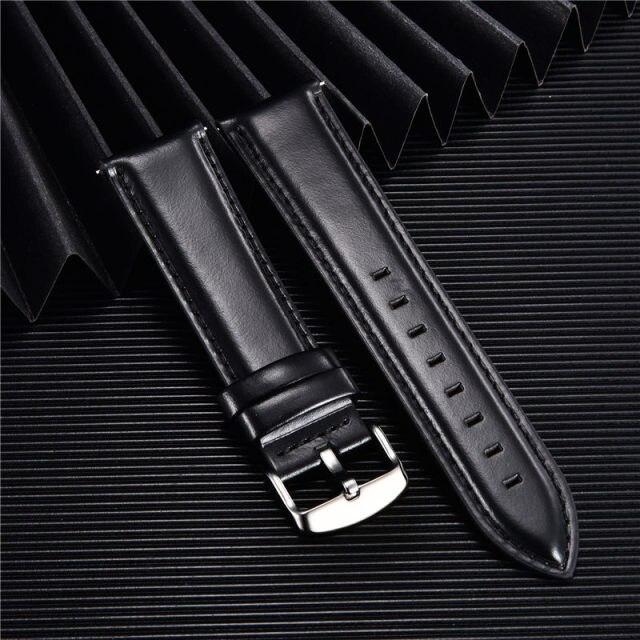 Quick Release Straps Men Women Genuine Leather Watchbands 18mm 20mm 22mm Smart Watch Band Watch Accessories