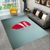 3D D-Ducati Pattern Area Rug Large,Carpet Rug for Living Room Bedroom Sofa Doormat Kitchen Decor,Kid Game Non-slip Floor Pad Mat