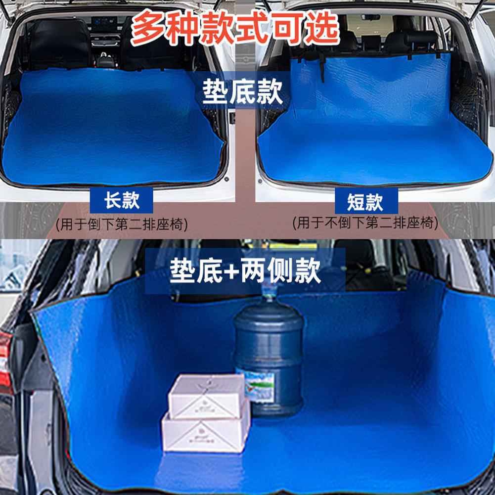 Полиэстеровый коврик в багажник автомобиля Водонепроницаемый коврик для всех автомобилей Защитная накладка от грязи для перевозки животных