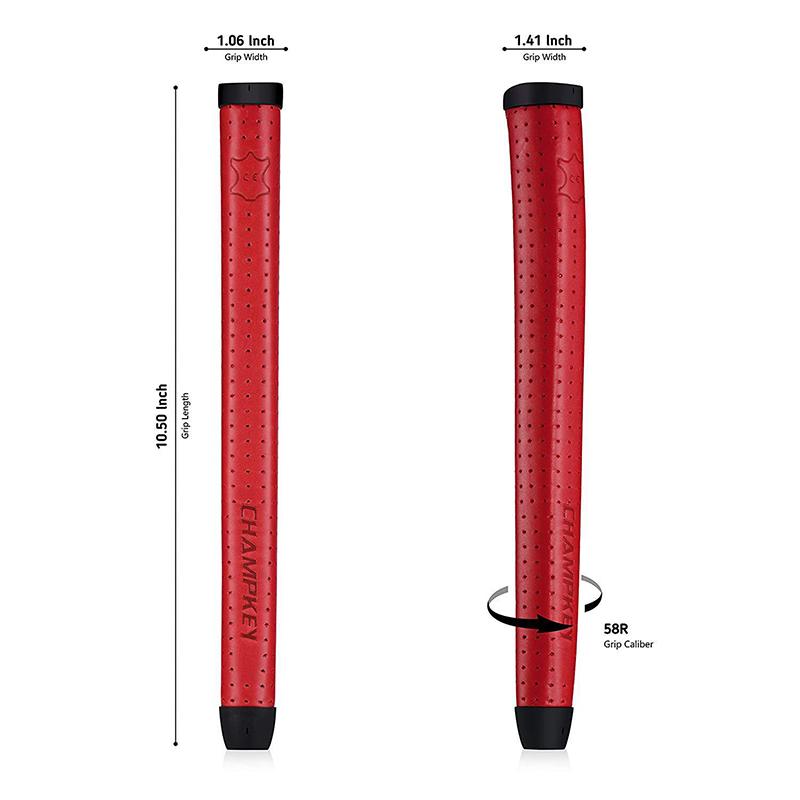 Высококачественная овечья кожа Средний размер Гольф Паттер Грип Чисто ручная работа Грип для клюшки