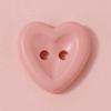 20Pcs Cute Button 12Mm Macaron Colored Heart Plastic Buttons For Children'S Shirts Sweaters Decor Buttons Diy Sewing Accessories