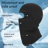 Cycling Face Guard Warm Winter Cold Weather Men Women Outdoor Windproof Motorbike Helmet Liner Hat Neck Gaiter Balaclava Hood Bandana Scarf