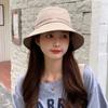 Горшок шляпа женская шляпа рыбака летняя солнцезащитная и солнцезащитная шляпа женская корейская модная шляпа от солнца мода