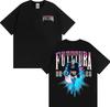 TINI STOESSEL La Triple T Futtura Logo Merch T Shirt Men Women Casual Cotton High Quality Tee Shirt Fashion Gothic Retro T-shirt
