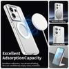 For Xiaomi Redmi Note 13 Pro 5G/Poco X6 5G Case Compatible with MagSafe PC+TPU+PET Anti-Drop Phone Cover