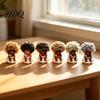 Reliable Companion Toy Mini Doll Figurine Small Resin Little Baby Desktop Warm Appearance Ornament for Car Dashboard Home Office Desk Shelf Decor