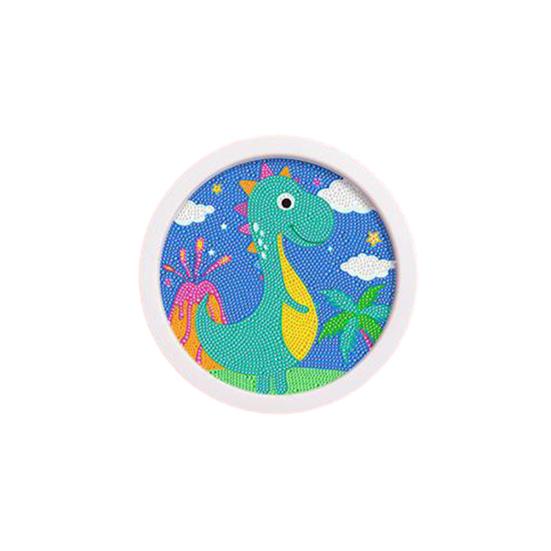 1 Set Kids DIY Diamond Painting Cartoon Pegasus Mermaid Tiger Dinosaur Dog Pattern