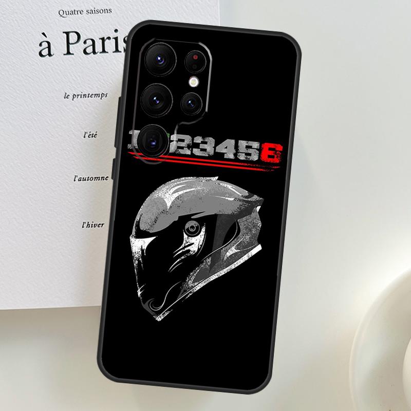 1N23456 Motorcycle Phone Case For Samsung Galaxy S24 S25 Ultra S9 S10 S20 S21 S22 S23 Plus S24 FE Cover Shell