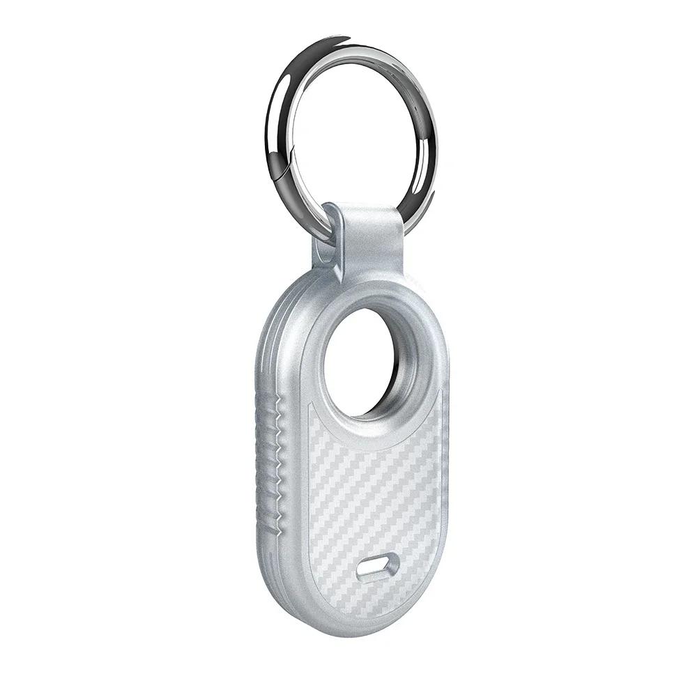 Новый чехол в стиле карбонового волокна для Samsung Galaxy Smart Tag 2, локатор против потери, брелок для рюкзака, силиконовая защита из ТПУ, задняя крышка