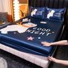 Простыня с ледяным охлаждением для кровати размера «queen-size», покрывало с мультяшным принтом для детей, защитные чехлы для двуспальной кровати, гладкие простыни