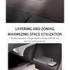 For ZEEKR 7X 2025 2024 Storage box under central control silicone rubber Partition storage box Car interior accessories