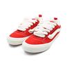 Vans Knu Skool Fabric Cow Split Leather Casual Low Top Skate Shoes Unisex Sneakers Red VN000D75BOP