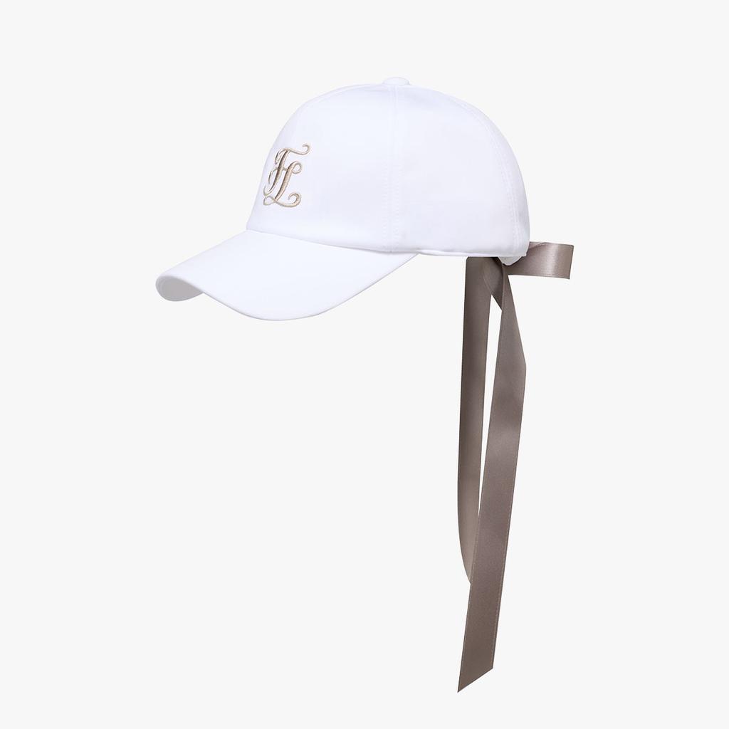 FAIRLIAR GOLF Базовая кепка с задним бантом (бежевый)