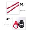Golf Ball Retrievers Plastic Tube Professional Pickers Clear Golf Ball Pickers  Tube Golf Ball Pickup Tool Durable