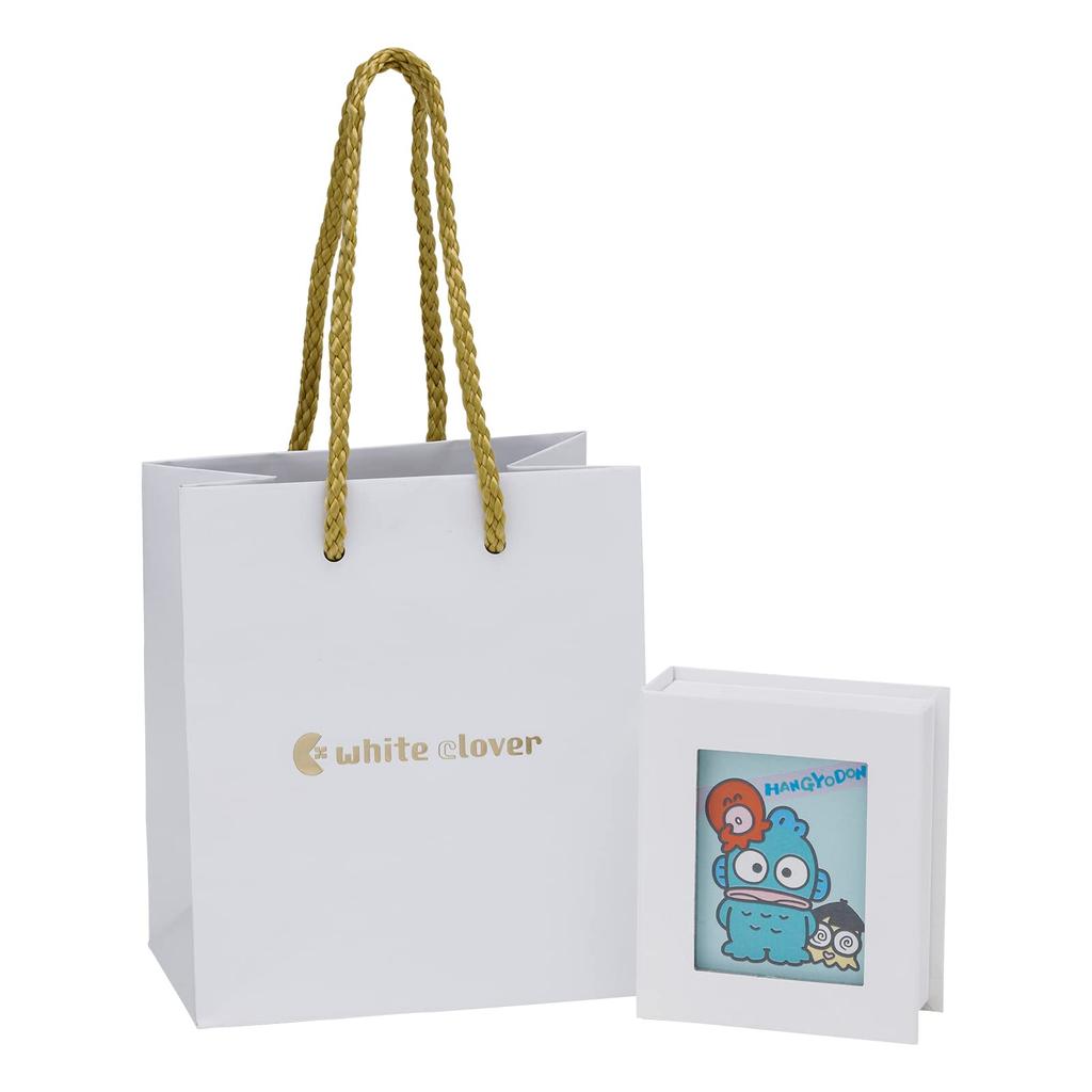 Ожерелье HANGYODON 40 см Sanrio Characters Open Heart Seashell Shell Hapidanbui из хирургической нержавеющей стали 925 пробы с кубическим цирконием и родиевым покрытием