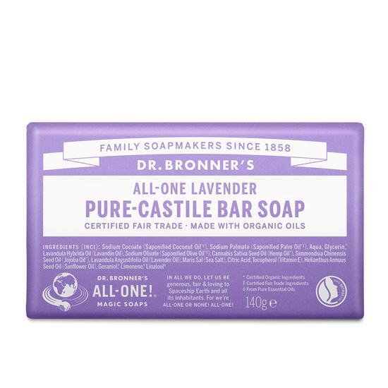 Dr. Bronner's Pure Castile Bar Soap 140g (Choose 1 of 5)