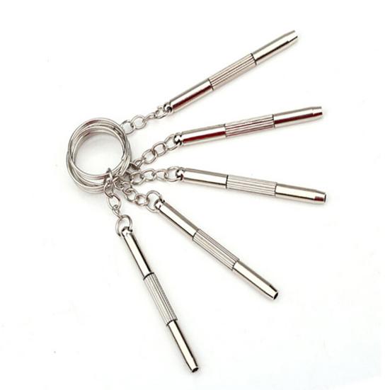 3in1 Mini Sunglasses Eyeglass Phone Watch Repair Keychain Screwdriver Kit Tool