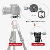 koolehaoda Mini Panoramic Head with Metal Compatible with Ball Quick Release and Camera Tripods 360° Clamp, RRS/Arca-Swiss Heads, Plates,