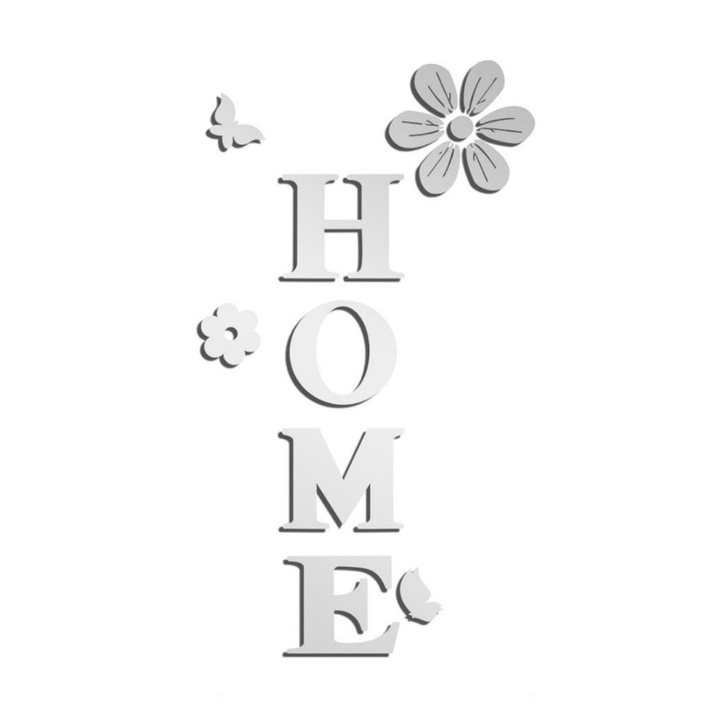 Элегантный набор наклеек на стену с бабочками Красивые 3D акриловые зеркальные наклейки для декора гостиной, спальни, детской