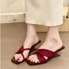 New Fashion Joker Summer Designer Wedges Heel Slippers Women Open Toe Casual Party Dress Sandals Shoes Zapatos De Mujer