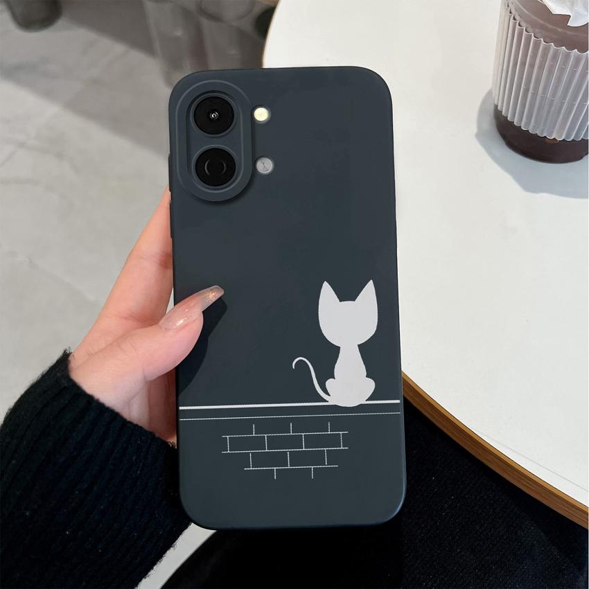 Для Tecno Spark Go 3 2 1S Чехол Spark 30 40 40C Обложка Pova 7 Pro Neo Ultra Сумки для телефона Милая Сова Кошка Мягкий Жидкий Силикон Противоударный Чехол Для Tecno Чехлы