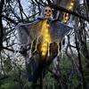 Halloween Hanging Grim Reapers with LED Light Spooky Outdoor Decor Skeleton Flying Ghosts Haunted House Prop Halloween Party Supplies