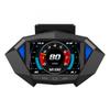 Smart Car Inclinometer   Tilt Meter Digital   GPS Speed Meter OBD Speedometer Display Speed, Voltage, Water temperature Roll Angle, 
