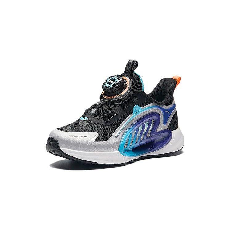 Anta Детские ежемесячные 2.0 амортизирующие дышащие низкие кроссовки для бега детские кроссовки серые черные фиолетовые 312429902-4