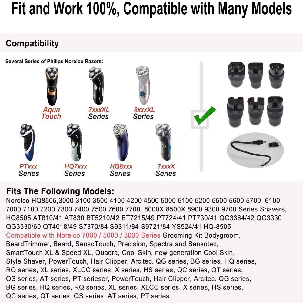 Hair Clippers Charger USB Charging Plug Cable Power Cord Electric Hair Clippers Charger USB Adapter