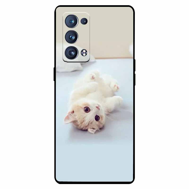 Чехол для Oppo Reno 6 Pro 5G Snapdragon Ударопрочный Мягкий силикон ТПУ Задняя крышка Для Oppo Reno 6 Pro CPH2247 Чехлы для телефона Милый Capa