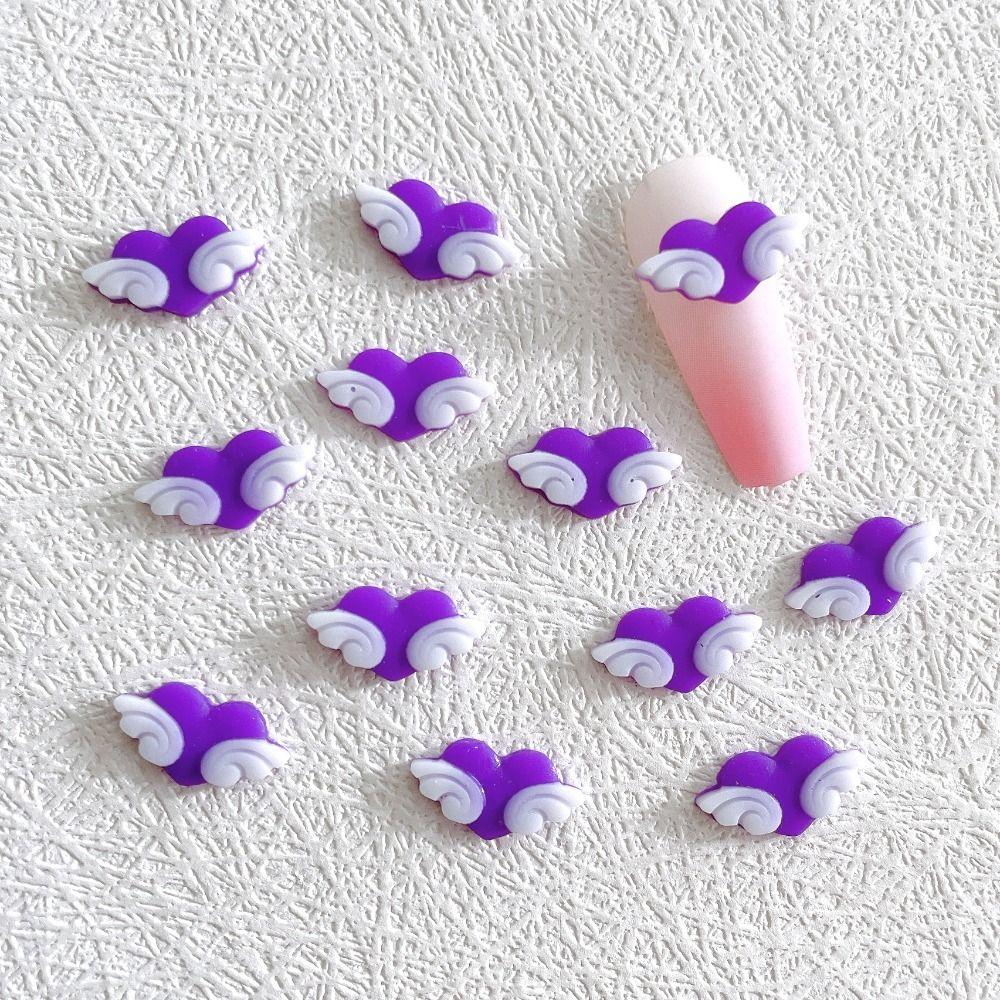 Luminous Nail Decorations Heart Nail Decorations Nail Jewelry 3D Nail Art Drills Nail Rhinestones