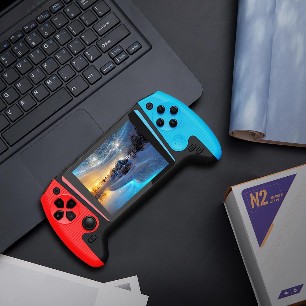Портативная игровая консоль 3,5-дюймовый ЖК-экран Подключение к ТВ Ностальгическая игровая консоль Видеоигровая консоль для детей Взрослых для одного игрока