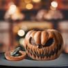 Candy Storage Basket Pumpkin Case Scary Christmas Supplies Multi-scenario Snack Box