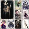 Nier мультфильм Металлические Знаки настенный декор Винтажные Жестяные Знаки Капитан Металлический Постер Декор для Бара Паба Клуба Настенное Украшение