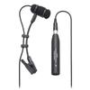 Конденсаторный микрофон Audio-Technica PRO35, XLR, для духовых инструментов, саксофона, трубы, В комплекте держатель для микрофона на инструмент, Задний электретный,