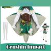 Роскошный костюм для косплея Венти из Genshin Impact для женщин, идеально подходящий для Хэллоуин-вечеринок