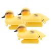 3 Pack Baby Ducking Floating Decoy Ducks Mallard Plastic Ornament Pond